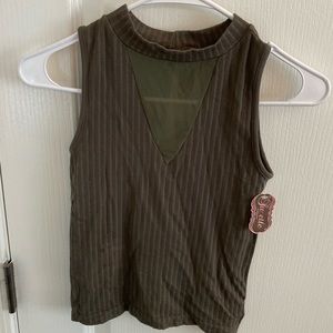 Suzette stretch crop top OS